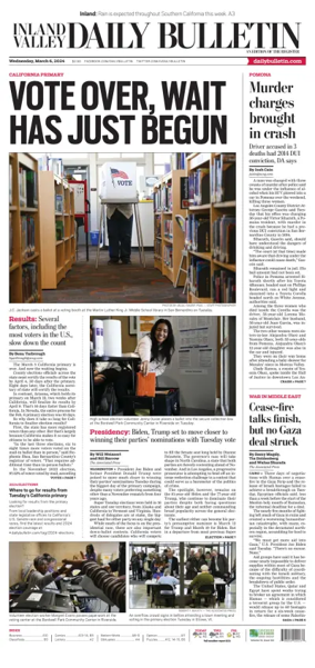 Cover of Inland Valley Daily Bulletin