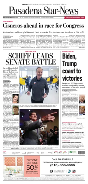 Cover of Pasadena Star-News