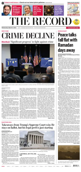 Cover of The Record (Troy, NY)