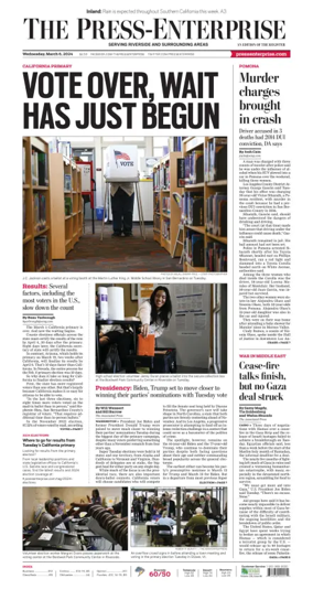 Cover of The Riverside Press-Enterprise