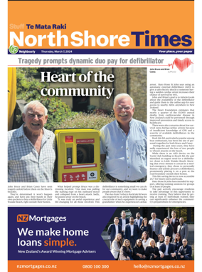 Cover of North Shore Times