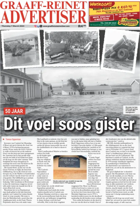 Cover of Graaff-Reinet Advertiser