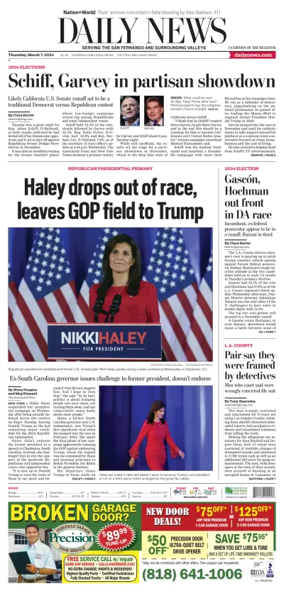 Cover of Daily News (Los Angeles)