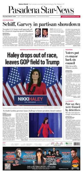 Cover of Pasadena Star-News