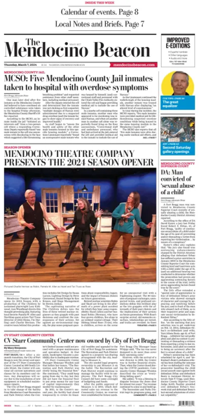 Cover of The Mendocino Beacon