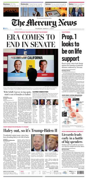 Cover of The Mercury News