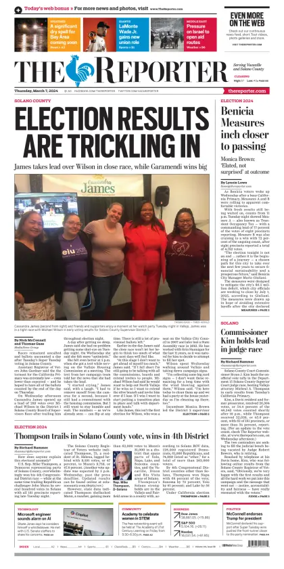 Cover of The Reporter (Vacaville)