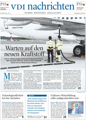 Cover of VDI Nachrichten