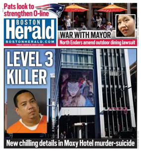 Cover of Boston Herald