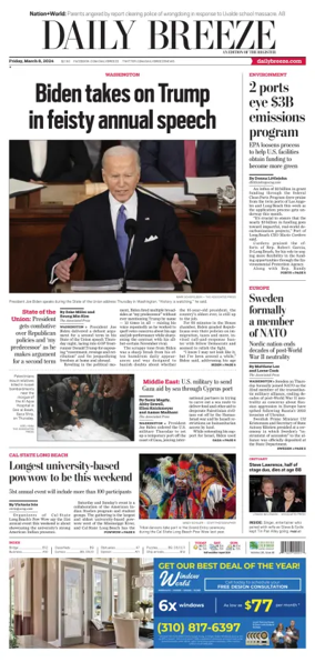 Cover of Daily Breeze (Torrance)