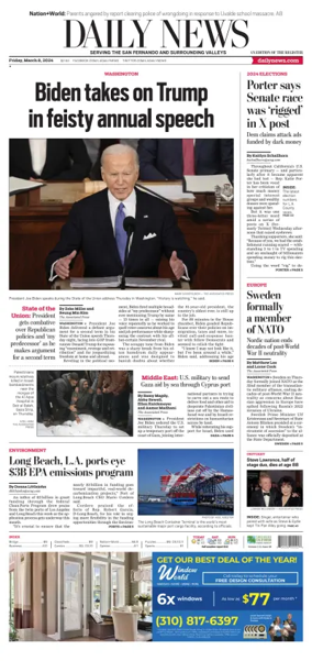 Cover of Daily News (Los Angeles)