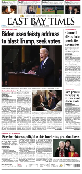 Cover of East Bay Times