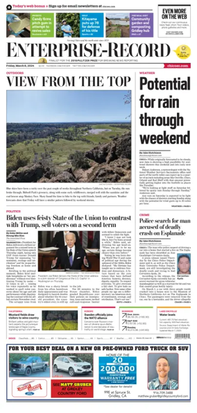 Cover of Enterprise-Record (Chico)