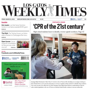 Cover of Los Gatos Weekly Times