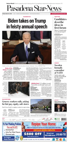 Cover of Pasadena Star-News