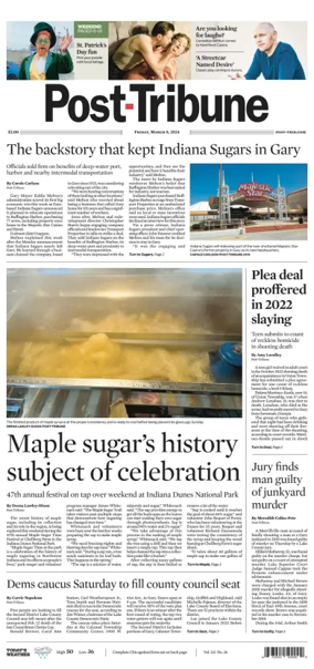 Cover of Post-Tribune