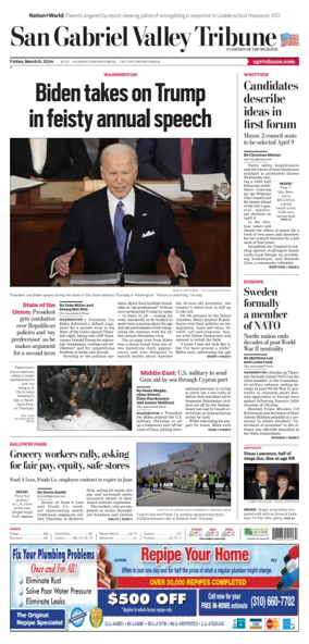 Cover of San Gabriel Valley Tribune