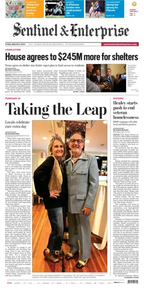 Cover of Sentinel & Enterprise