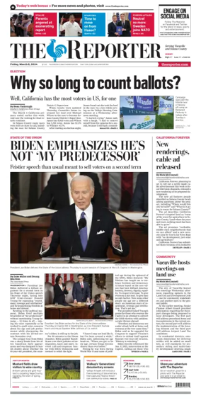 Cover of The Reporter (Vacaville)