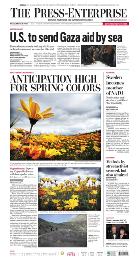 Cover of The Riverside Press-Enterprise