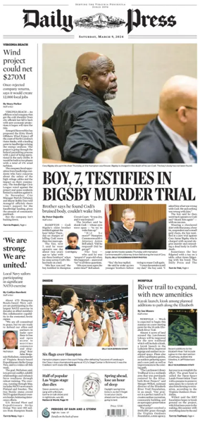 Cover of Daily Press