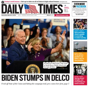 Cover of Daily Times (Primos, PA)