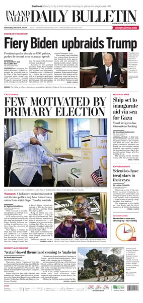 Cover of Inland Valley Daily Bulletin