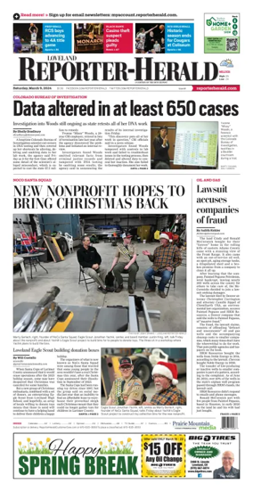 Cover of Loveland Reporter-Herald