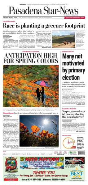 Cover of Pasadena Star-News