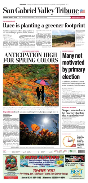 Cover of San Gabriel Valley Tribune
