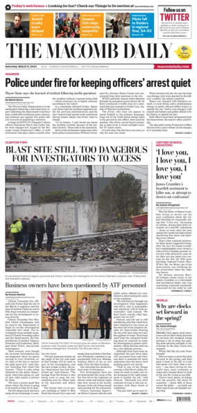 Cover of The Macomb Daily