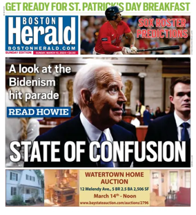 Cover of Boston Herald