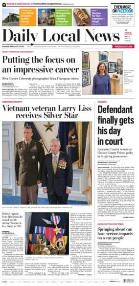 Cover of Daily Local News (West Chester, PA)