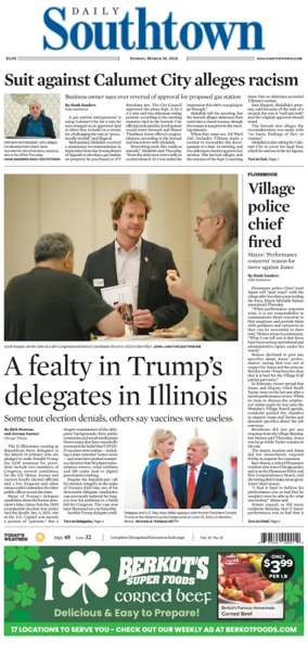 Cover of Daily Southtown (Sunday)