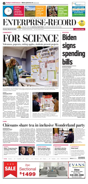 Cover of Enterprise-Record (Chico)