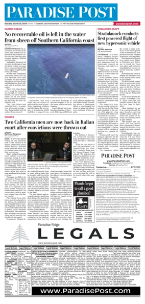 Cover of Paradise Post