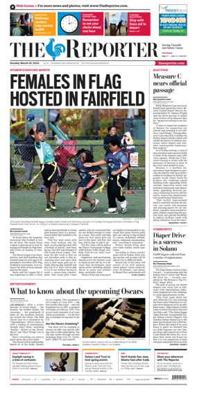 Cover of The Reporter (Vacaville)