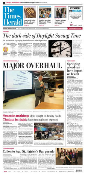 Cover of The Times Herald (Norristown, PA)