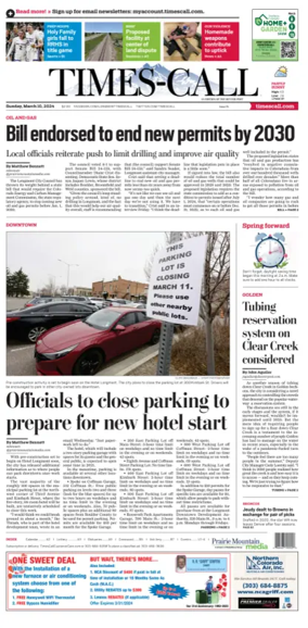 Cover of Times-Call (Longmont)