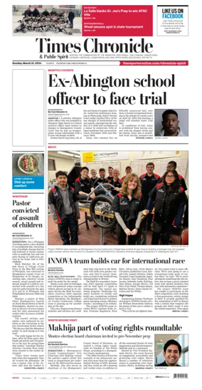 Cover of Times Chronicle