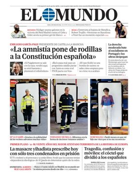 Cover of El Mundo Primera Edición Int
