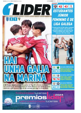 Cover of La Voz de Galicia (Monforte) - Lider