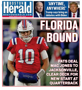 Cover of Boston Herald