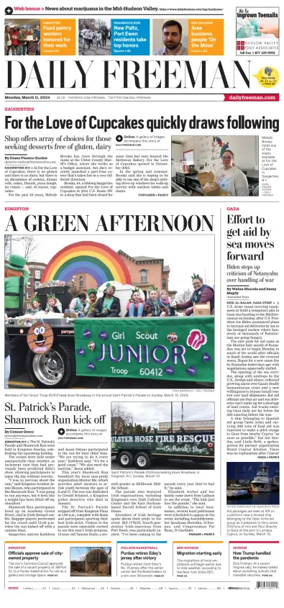 Cover of Daily Freeman (Kingston, NY)