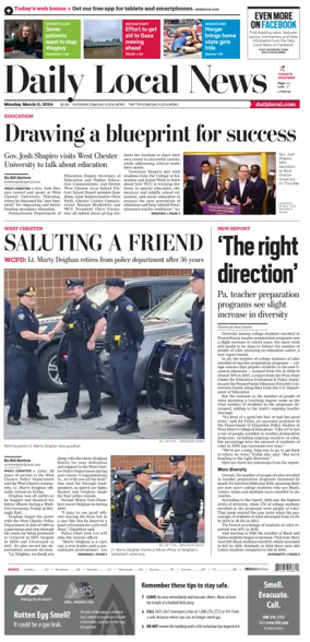 Cover of Daily Local News (West Chester, PA)
