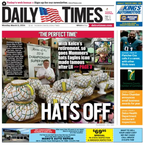 Cover of Daily Times (Primos, PA)