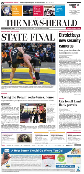 Cover of The News Herald (Willoughby, OH)