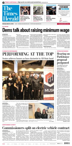 Cover of The Times Herald (Norristown, PA)