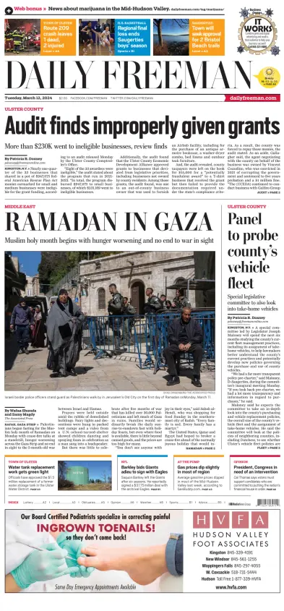 Cover of Daily Freeman (Kingston, NY)