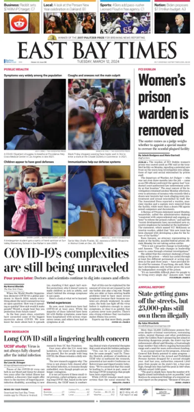 Cover of East Bay Times